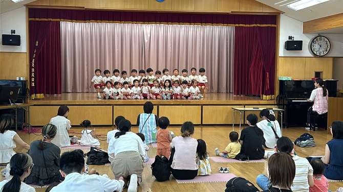２歳児・プレ保育見学説明会